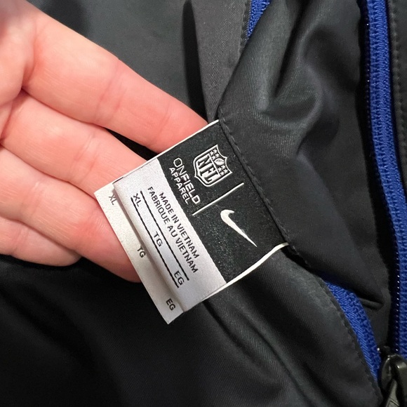 Nike Dallas Cowboys Sideline Destroyer Reversible Performance Jacket Size XL - Picture 8 of 13